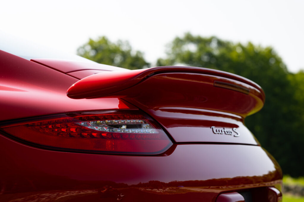 LED taillights on a 2012 Porsche 911 Turbo S for sale in New Hampshire