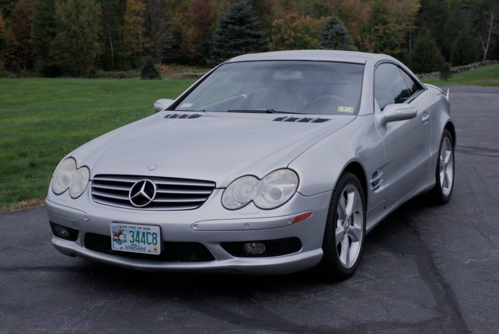 2004 Mercedes-Benz SL600 for sale in Candia, NH by Seacoast Specialist Cars, Drivers Front