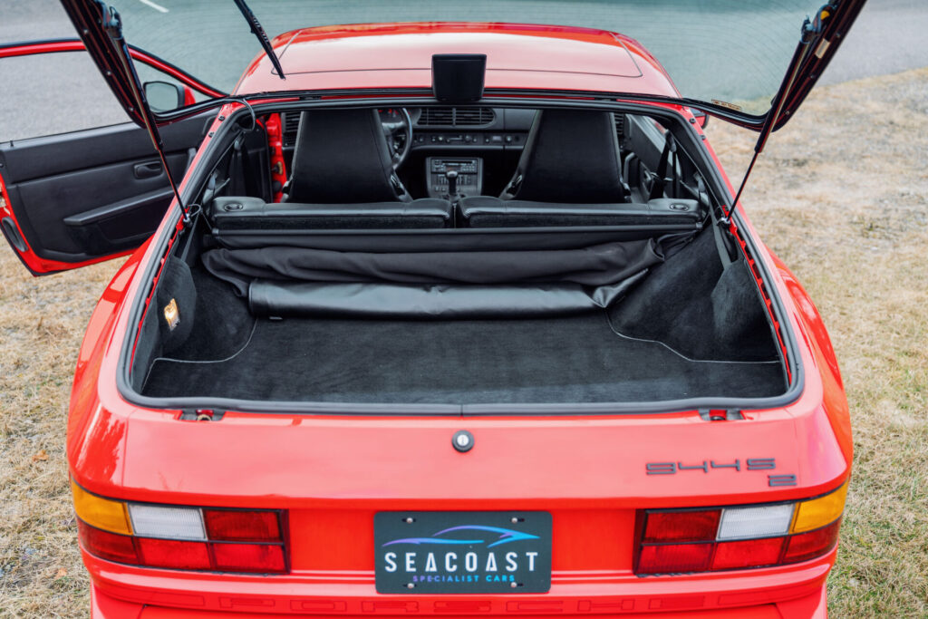 Trunk of 1989 Porsche 944 S2 for sale in New Hampshire
