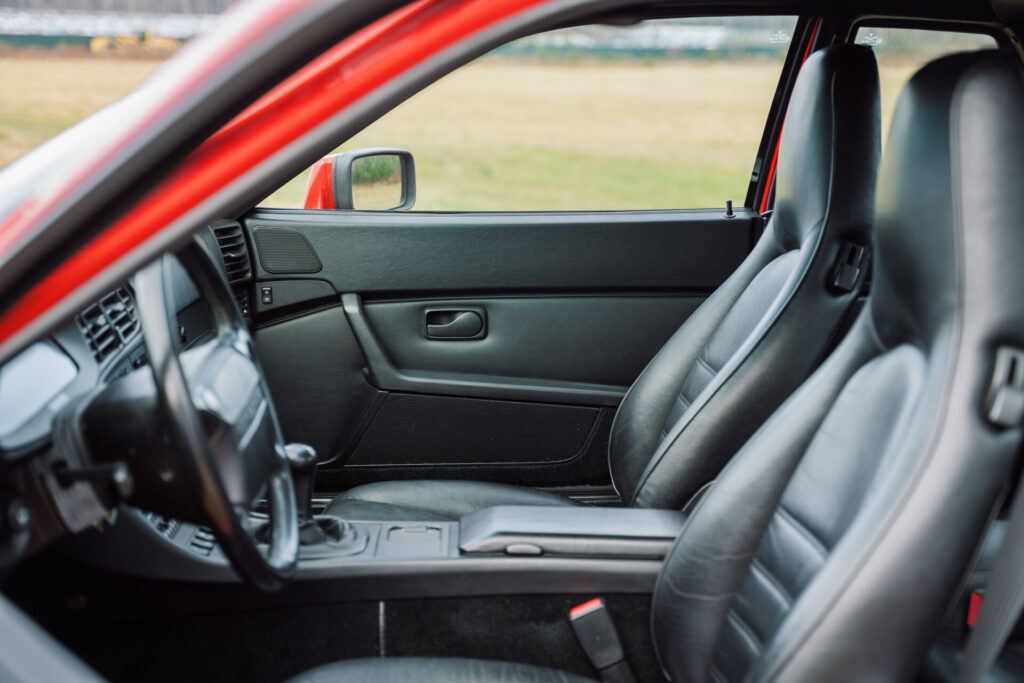 Drive interior of 1989 Porsche 944 S2 for sale in New Hampshire