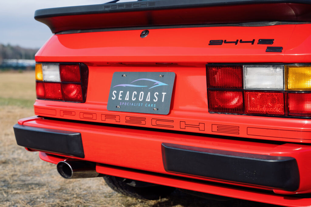 Rear taillights of 1989 Porsche 944 S2 for sale in New Hampshire