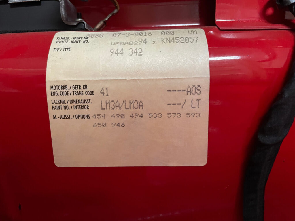 SOLD 1 Owner 58K Mile Porsche 944 S2 For Sale Seacoast Specialist Cars