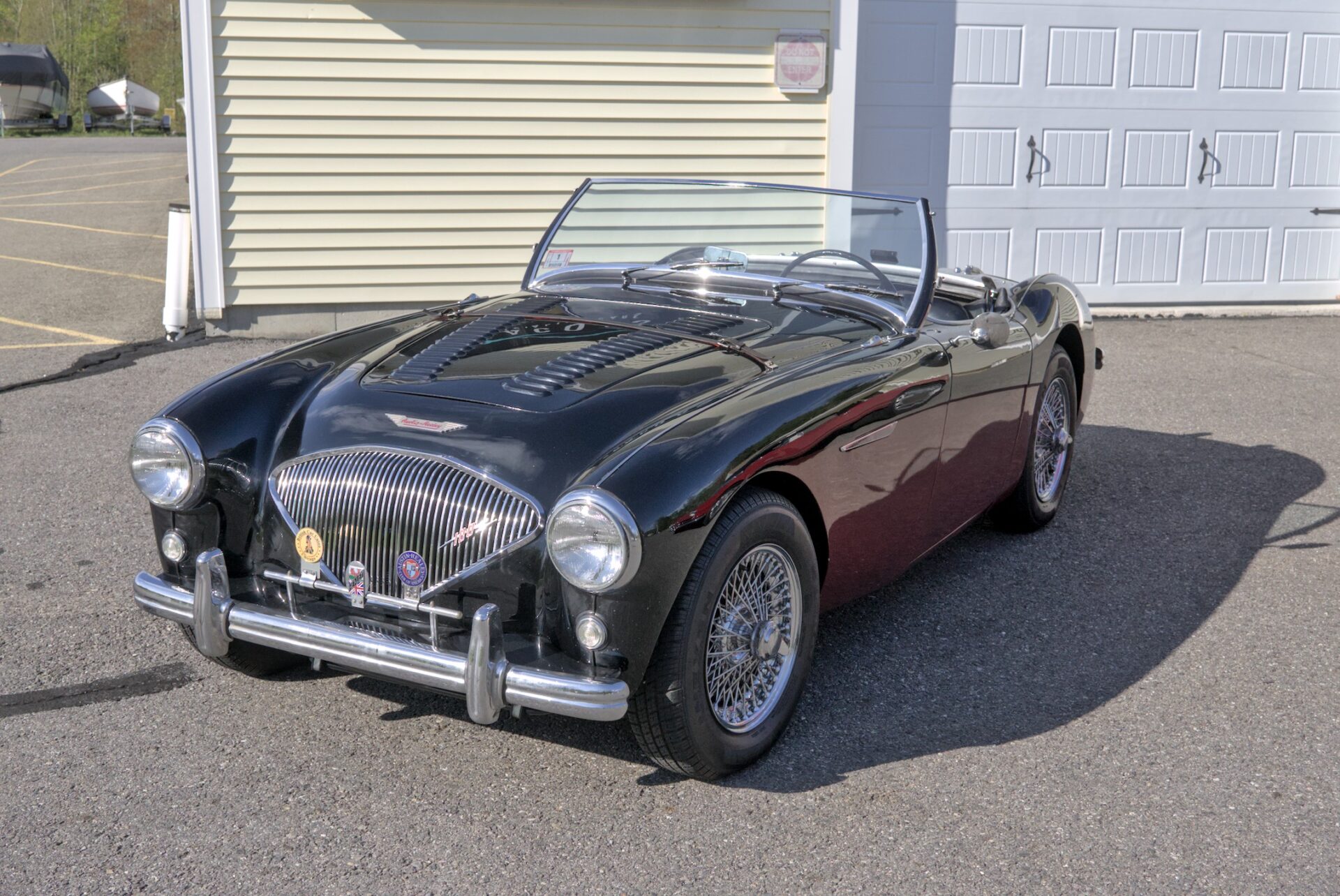 Austin Healey 100-4 BN2 for sale in Candia, NH by Seacoast Specialist Cars, Front Quarter