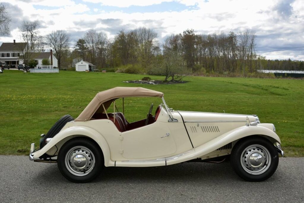 1954 MG TF for sale in Candia, NH by Seacoast Specialist Cars, Side