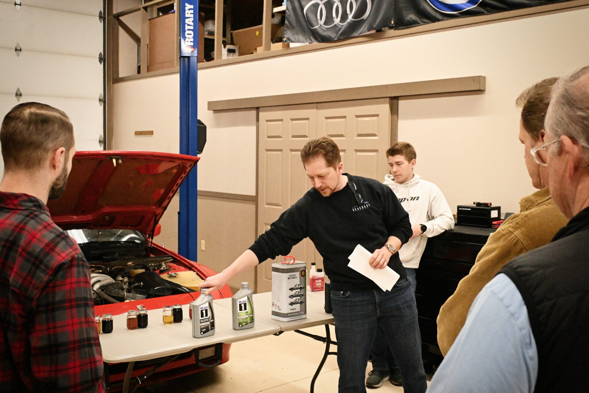 Porsche Ownership 101 - PCA North Country Region Tech Event at Seacoast Specialist Cars in Candia, New Hampshire