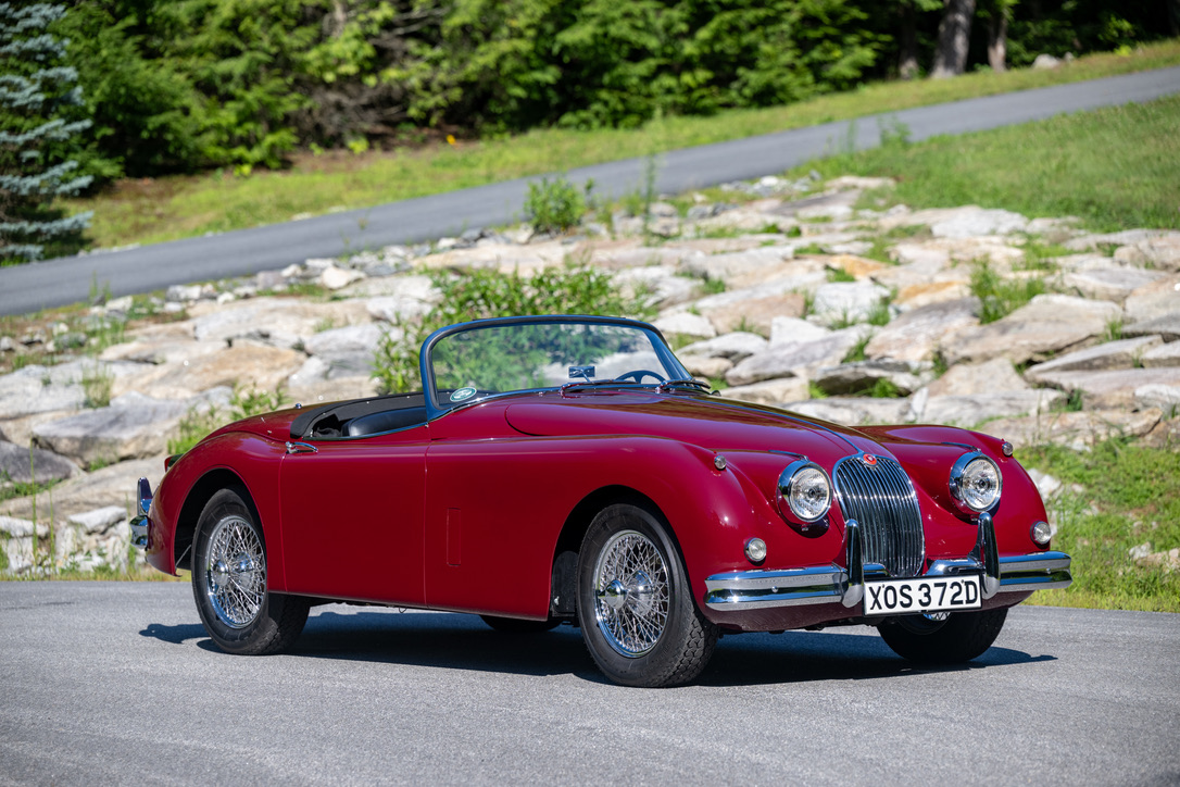 Concours-Ready 1958 Jaguar XK150 OTS for sale in Candia, NH | Seacoast Specialist Cars, Candia, New Hampshire, 03034